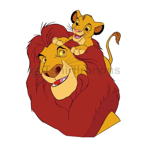 The Lion King T-shirts Iron On Transfers N4261 - Click Image to Close